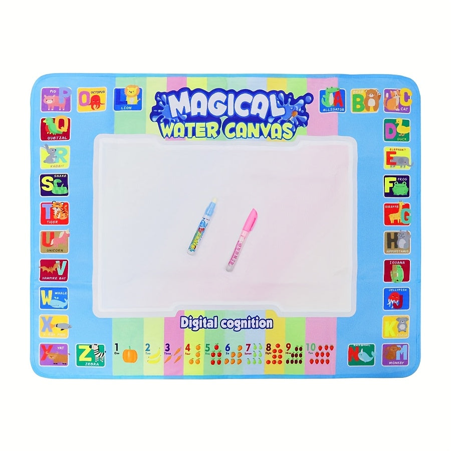 Kids' Water Drawing Canvas with Cartoon Designs