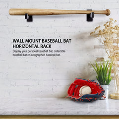 Baseball Bat Display Rack Wall Mounted Holder