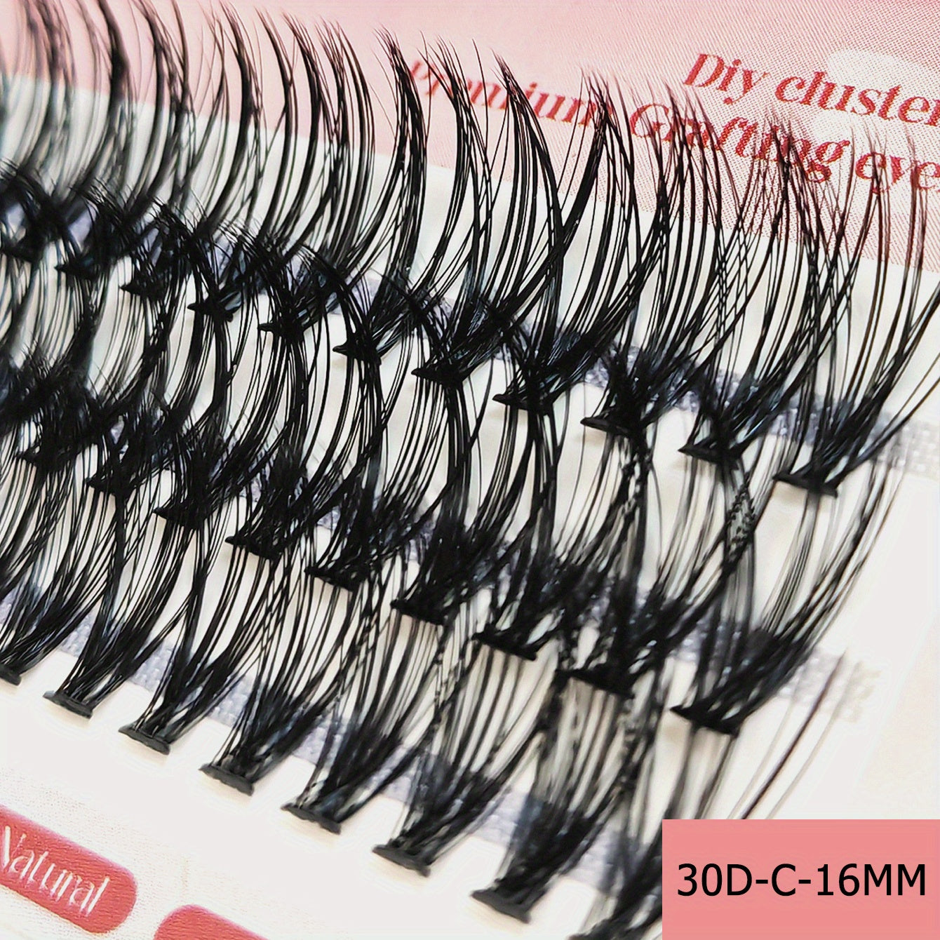 30D 40D 60 Clusters Lashes C Curling Volume Individual Lashes Extensions