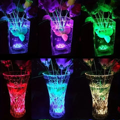 4pcs IP68 Waterproof Diving Light Christmas Decoration LED Pool Light