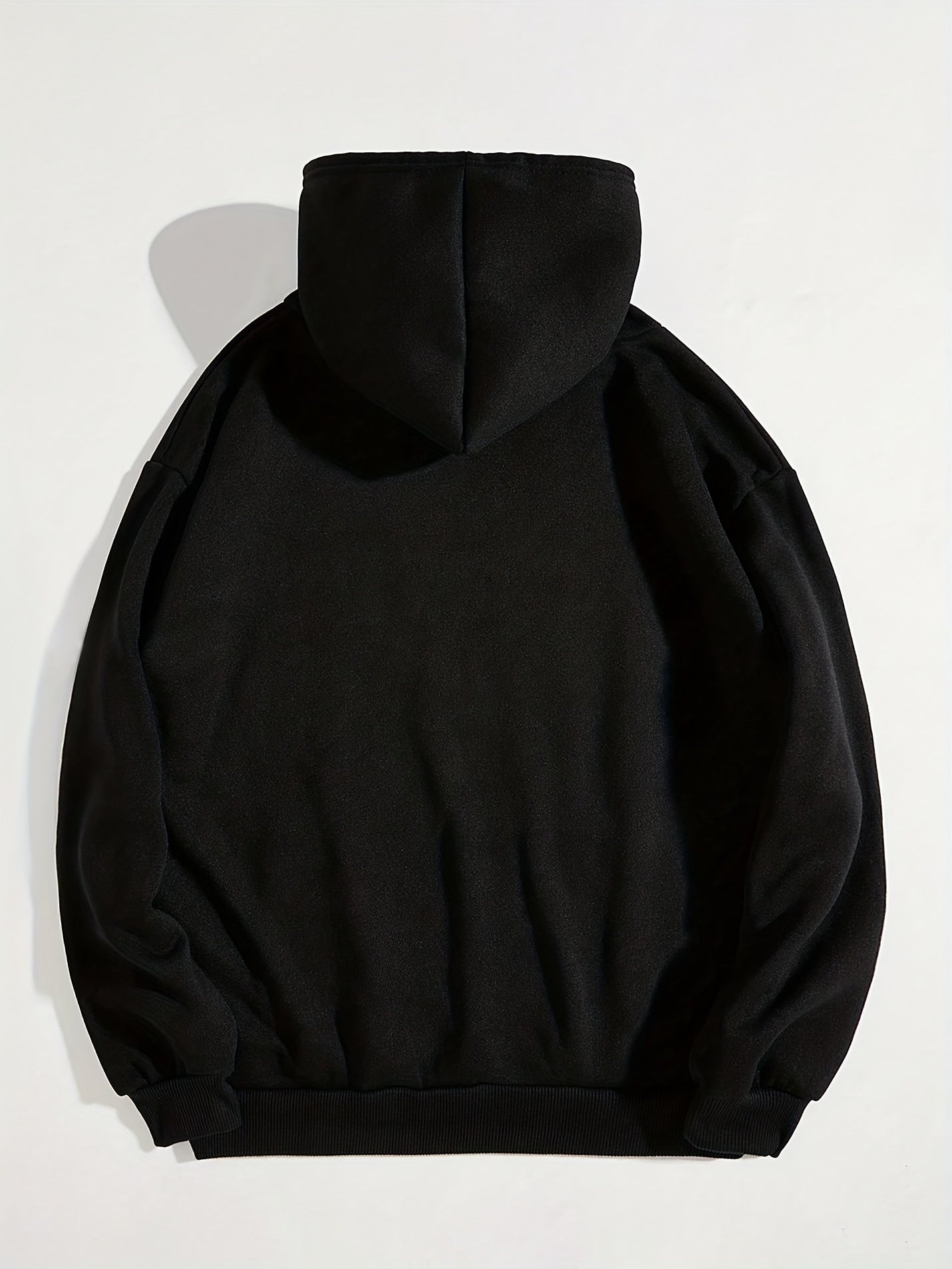 Warm Hooded Sweatshirt Front Pocket Fleece Hoodie Women's Sporty Sweatshirt