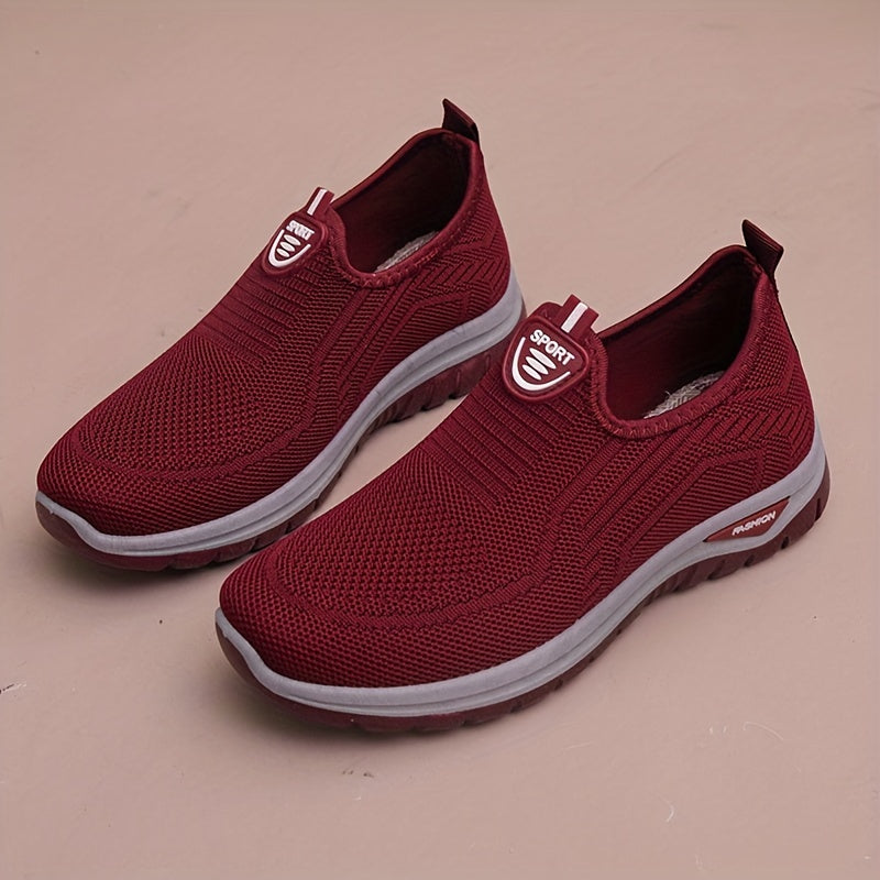 Breathable Mesh Running Shoes with Shock Absorption