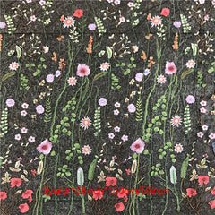 1pc Water Grass Embroidered Dress Fabric DIY Lace Fabric