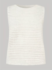 Sleeveless Knitted Top Summer Solid Casual Top Women's Clothing