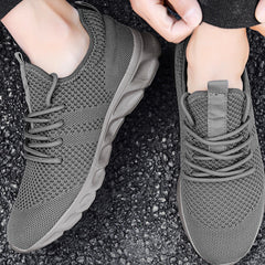 Men's Outdoor Lace Up Fabric Sneakers