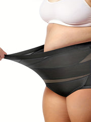 Colorblock High Rise Tummy Control Panty
