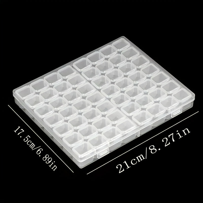 DIY Artificial Diamond Painting Storage Box Nail Art Accessory