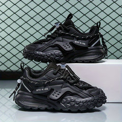 Boy's Chunky Shoes Soft Sole Sneakers For Kids Outdoor Activities