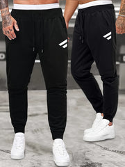 Mythic Dragon Pattern Men's Warm Jogger Sweatpants for Fall/Winter