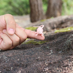 Pink Realistic Rat Prank Toy Durable Plastic Halloween Gag Gift