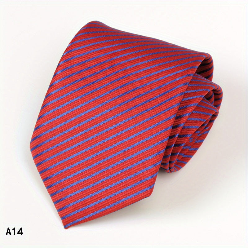 Business Party Men's High end Striped Tie Classic Tie Wedding