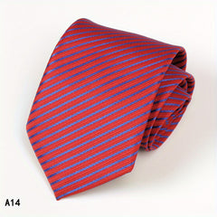 Business Party Men's High end Striped Tie Classic Tie Wedding
