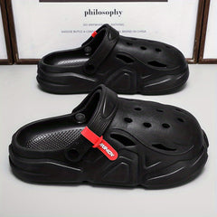 Unisex Platform Clogs Hollow Out Garden Shoes