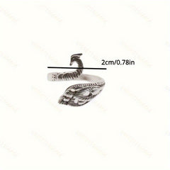Adjustable Finger Ring Crochet Loop for Faster Knitting Yarn Guide