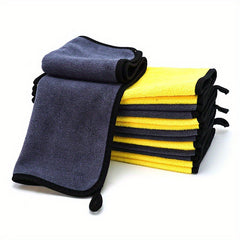 5pcs Plush Microfiber Cleaning Towel for Kitchen Car Window Camping