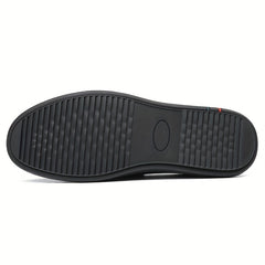 Men's Stitch Detail Loafer Shoes Comfy Slip On Shoes