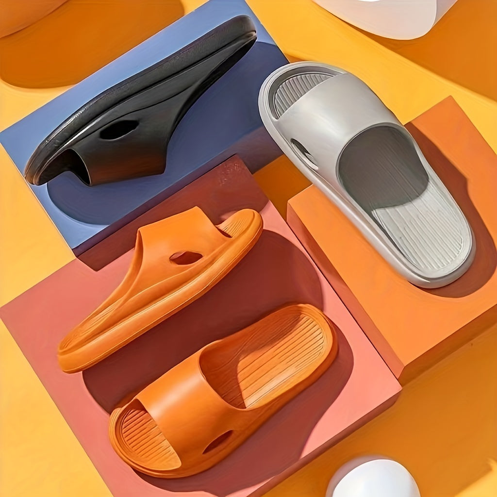 Women's Minimalist Home Slides - Soft Sole, Quick Drying