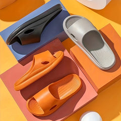 Women's Minimalist Home Slides - Soft Sole, Quick Drying