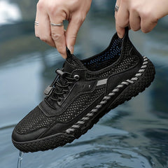Men's Casual Non Slip Sandals With Adjustable Shoelaces