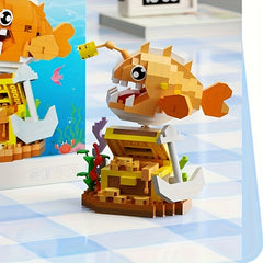Marine Large Animal Building Blocks Toy Set
