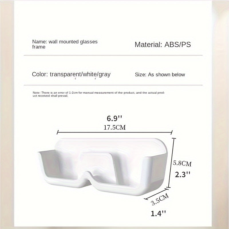 Wall Mounted Storage Box Small Floating Shelves Non Punching Glasses Wall Displa