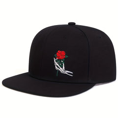 Men's Hand Grip Rose Baseball Cap Hip Hop Cap