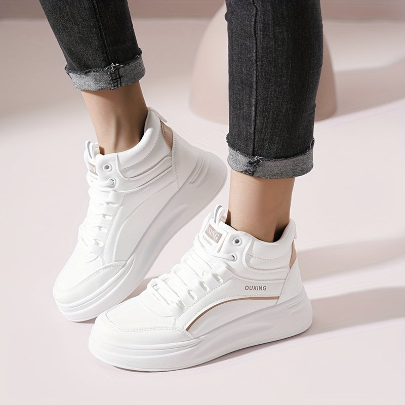 Women's Lace-up Platform Skate Shoes