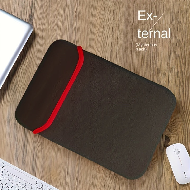 Red Laptop Liner Bag 15 inch Business Waterproof Cover Shock-resistant