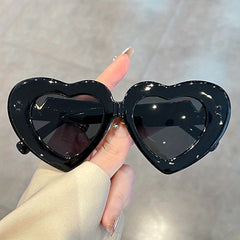 Heart Shaped Sunglasses Funny Sun Shades UV400