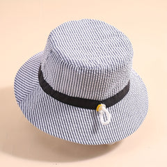 Cartoon Fisherman Hat Wide Brim Sun Protection Bucket Hat