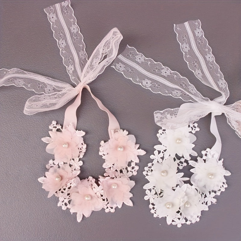 Cute Lace Flower Headband for Baby Girls