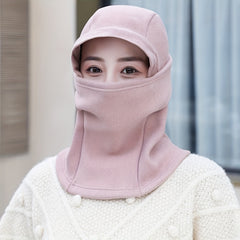 Ponytail Balaclava Elastic Windproof Ski Mask Woman Windproof Cycling Hood