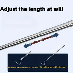 Stainless Steel Snake Hook Retractable Extendable Catcher