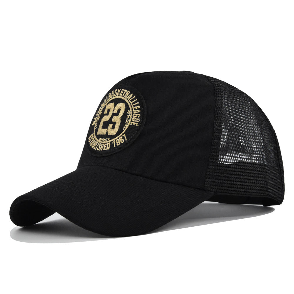 Retro Style Mesh Baseball Cap for Men and Women
