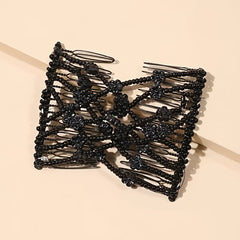 Double Stretching Combs Hair Bun Maker Hair Styling Tools