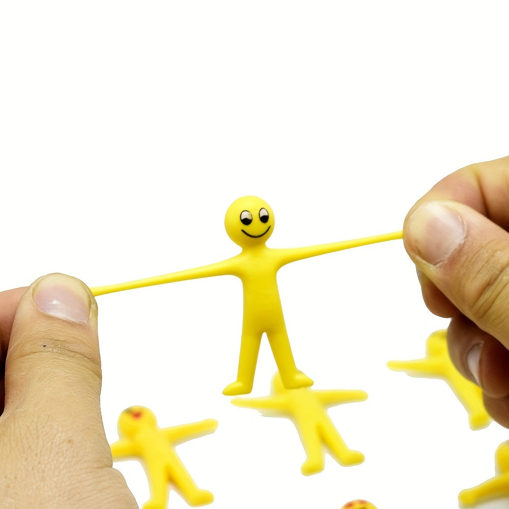 24Pcs Random Hot Expression Venting Doll Play A Little Yellow Man Doll
