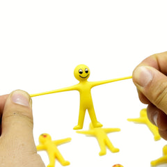 24Pcs Random Hot Expression Venting Doll Play A Little Yellow Man Doll