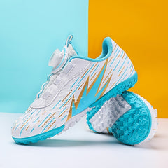 Boys TF Soccer Shoes Lightweight Cleats Non Slip Training Shoes for Kids
