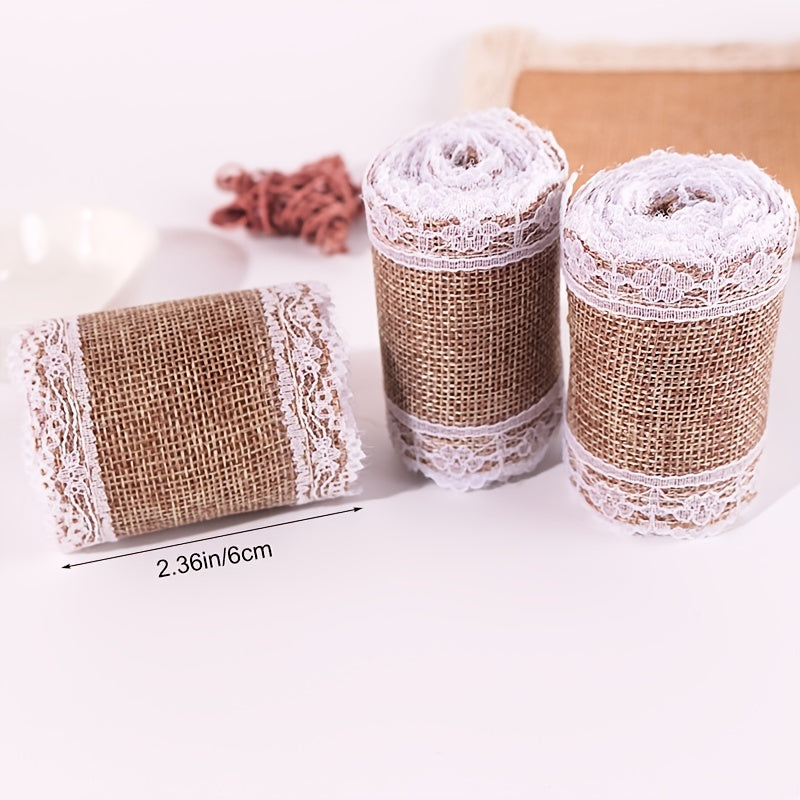 Hemp Roll Lace DIY Wedding Craft Hemp Rope 2m Roll