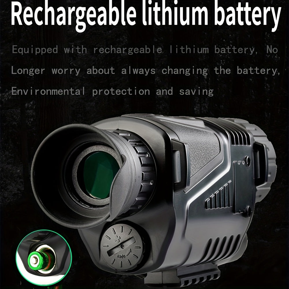 Night Vision Monocular 8x Digital Zoom w/ 32G Memory Card & Storage Bag