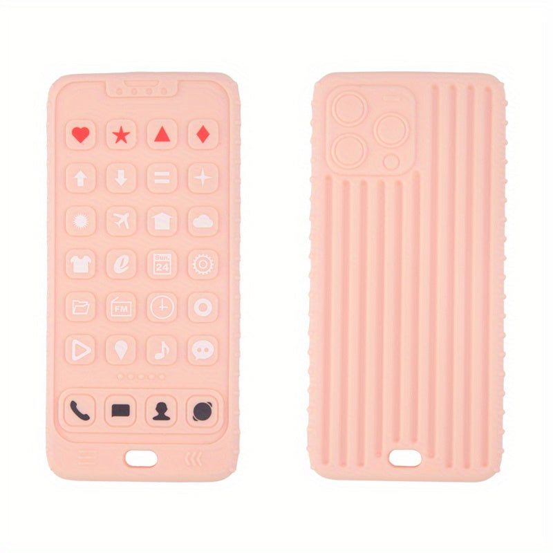 Soft Teether For Babies Phone - Teething Toy For Babies Boys Girls