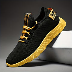 Men's Lightweight Knitted Casual Shoes for Traveling Jogging