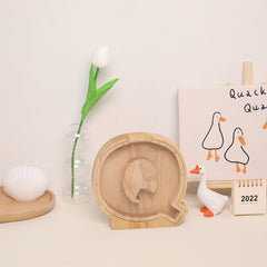 Wooden 26 Letter English Savings Tank Decoration 17.78 cm