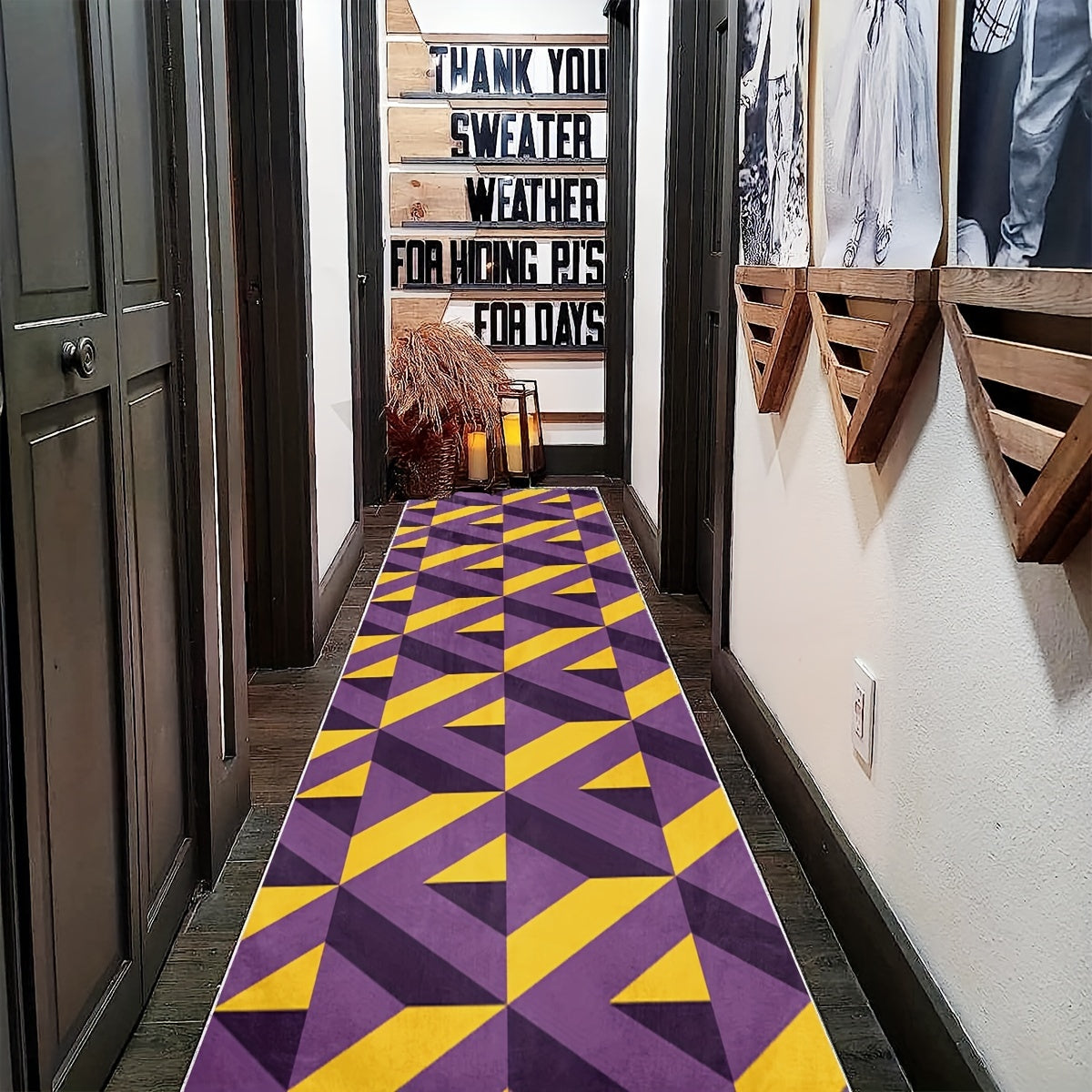 2'X10' Runner Rug Soft Non Slip Machine Wash