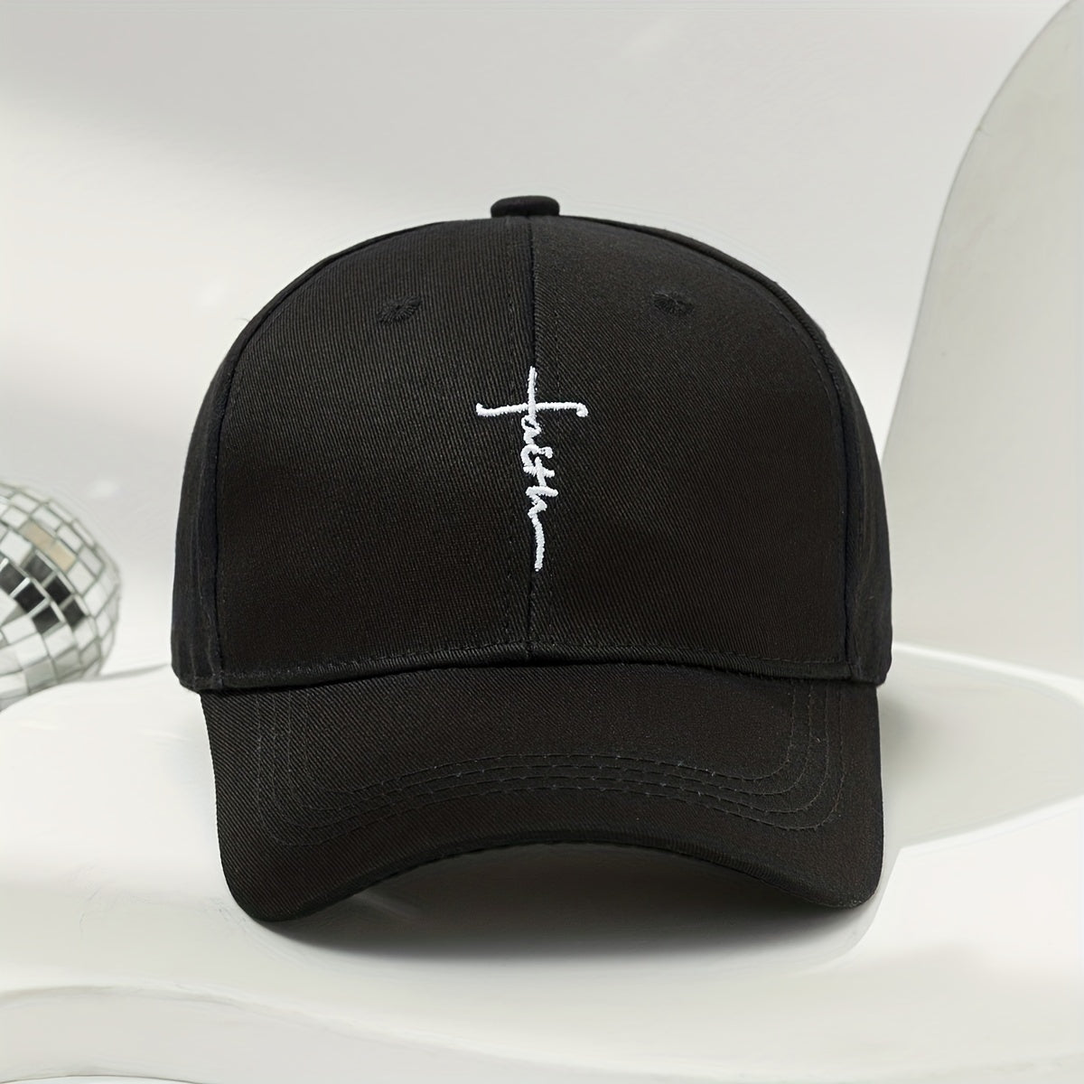 Men's Letter Faith Sun Hat Baseball Cap