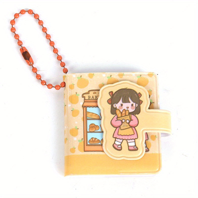 Portable Colorful Page Girl Mini Notebook for Students