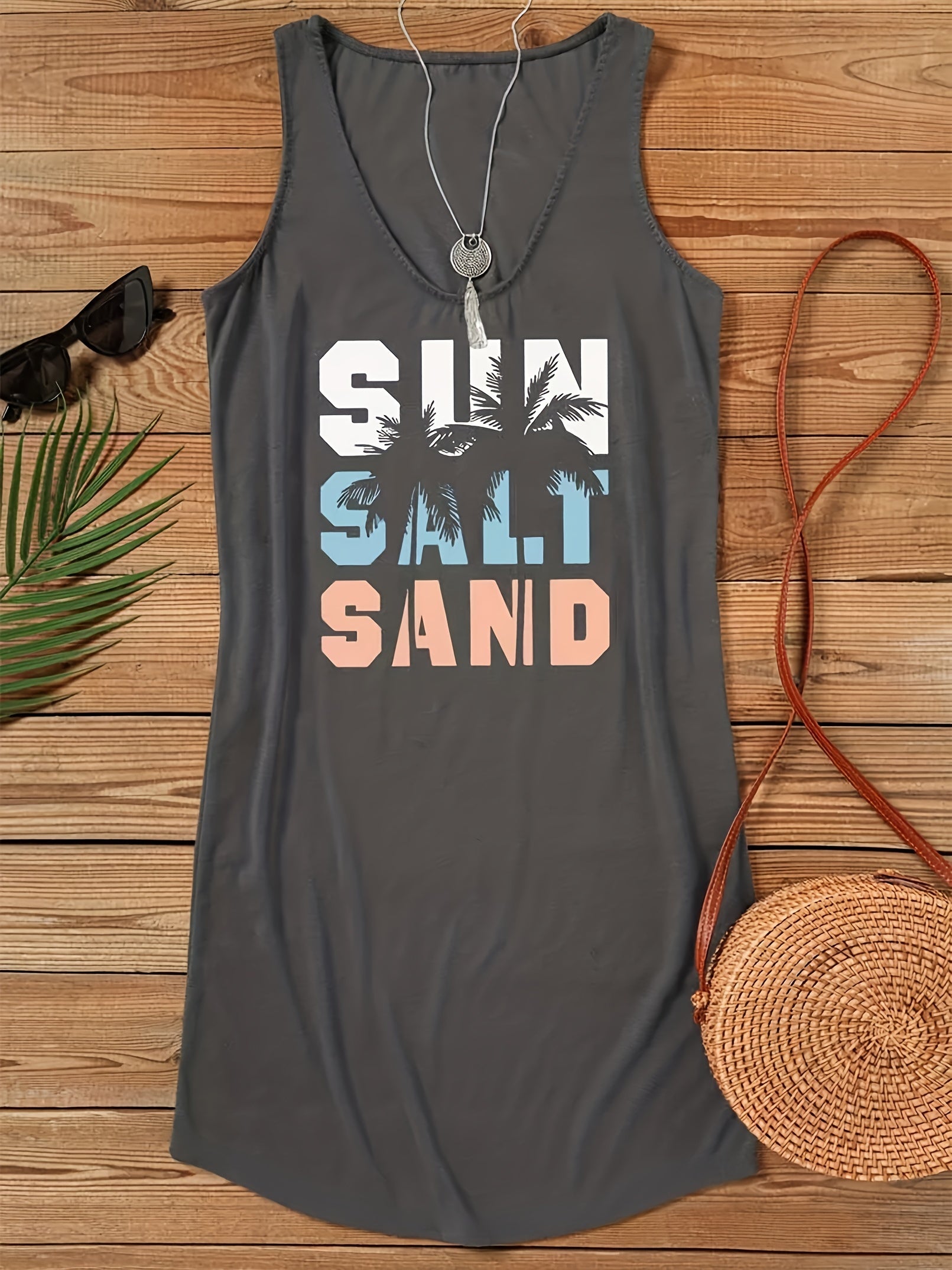 Sleeveless Tank Dress for Spring & Summer Women's Clothing