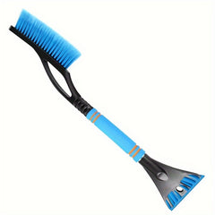 Snow Shovel with Brush Ice Removal Tool for Winter Driving