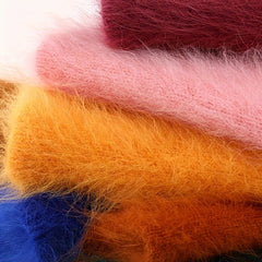 70g Medium Thick Mink Yarn for Knitting Crocheting Sweater and Scarf