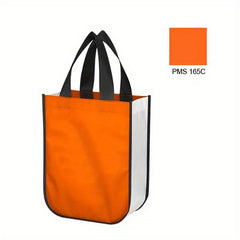 Eco-Friendly Shopping Bag Fashionable 80GSM Non-Woven Material Reusable Folding